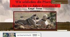Desktop Screenshot of kangalforum.de